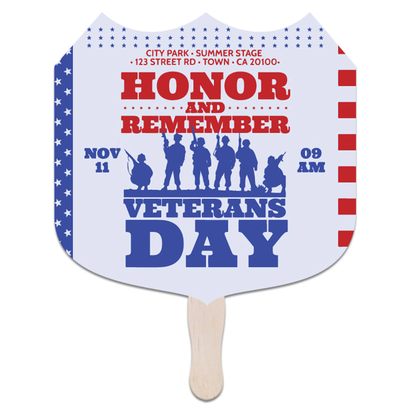 Shield Hand Fan 4