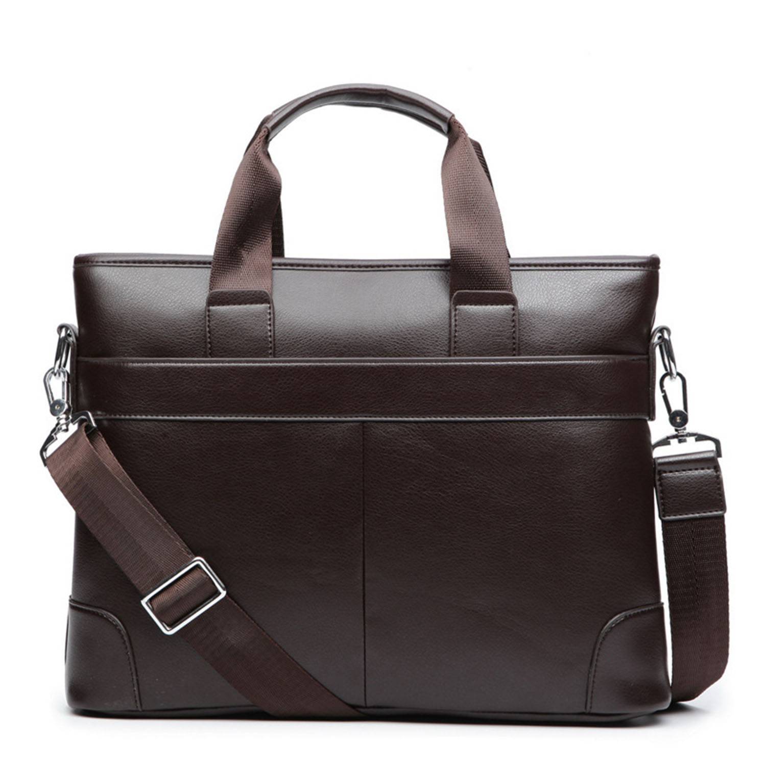 PU Crossbody Business Briefcase Laptop Bag 7