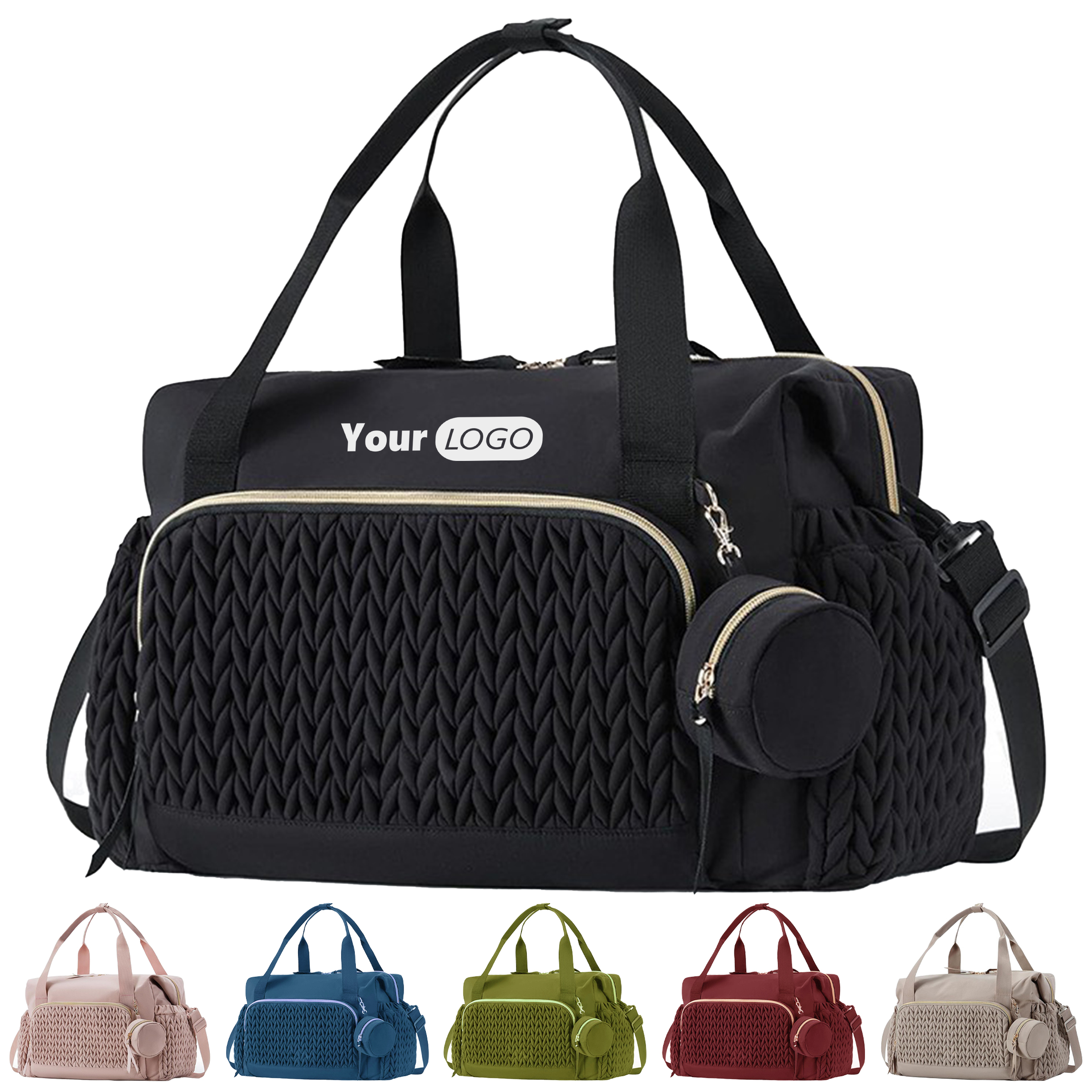 Nylon Large Capacity Travel Mother And Baby Bag 5