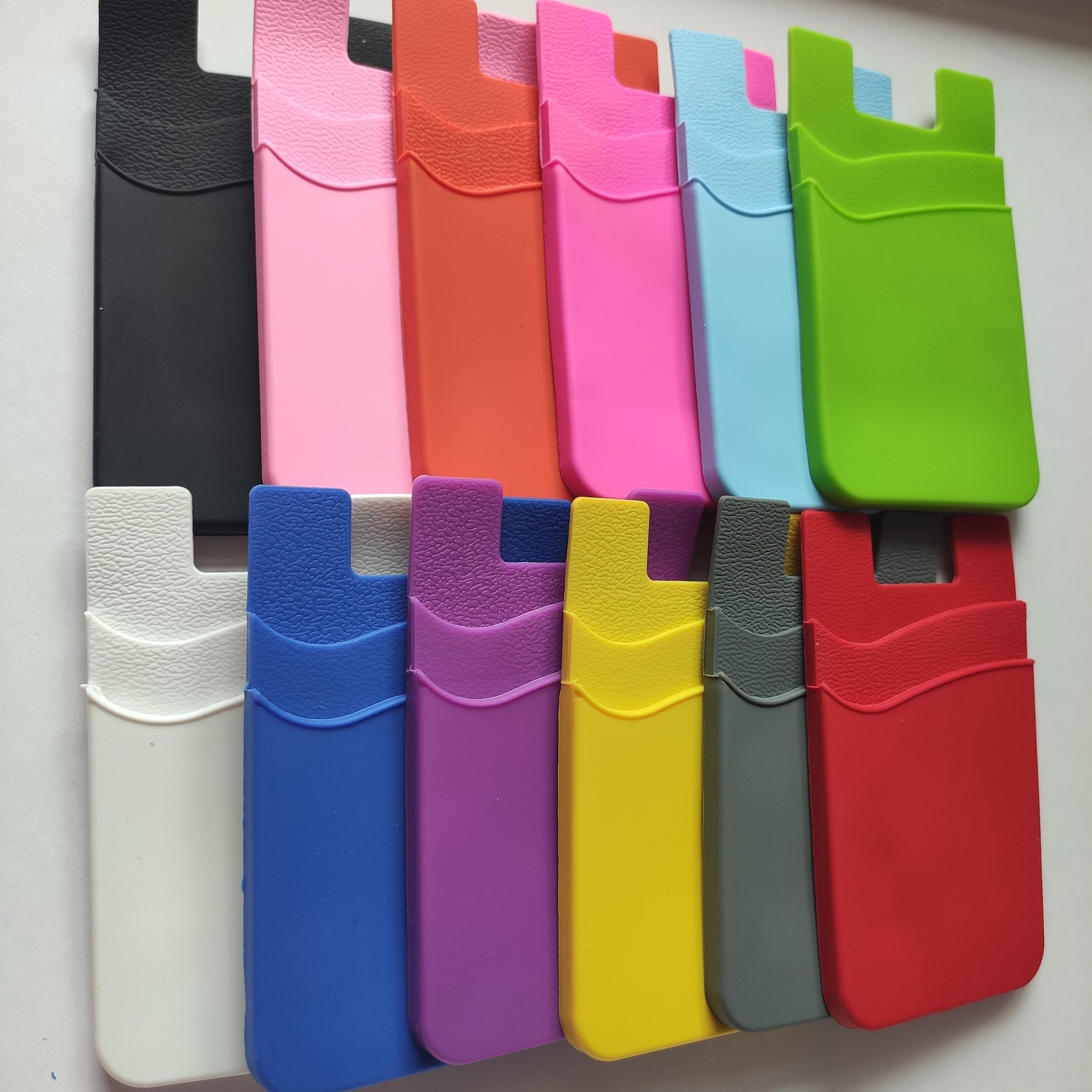 Double Pocket Silicone Phone Wallet 3