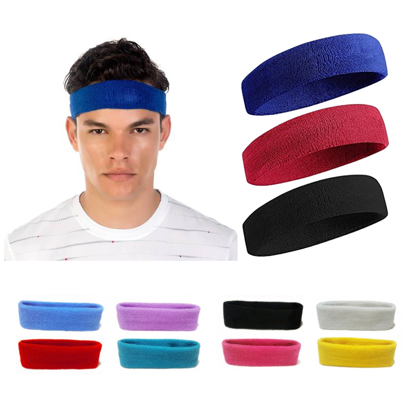 Sport Headband With Direct Embroidery 2