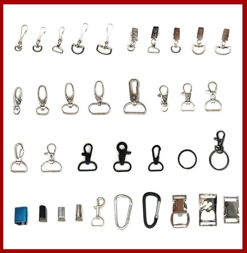 Custom Polyester Nylon Keychain Lanyards 17