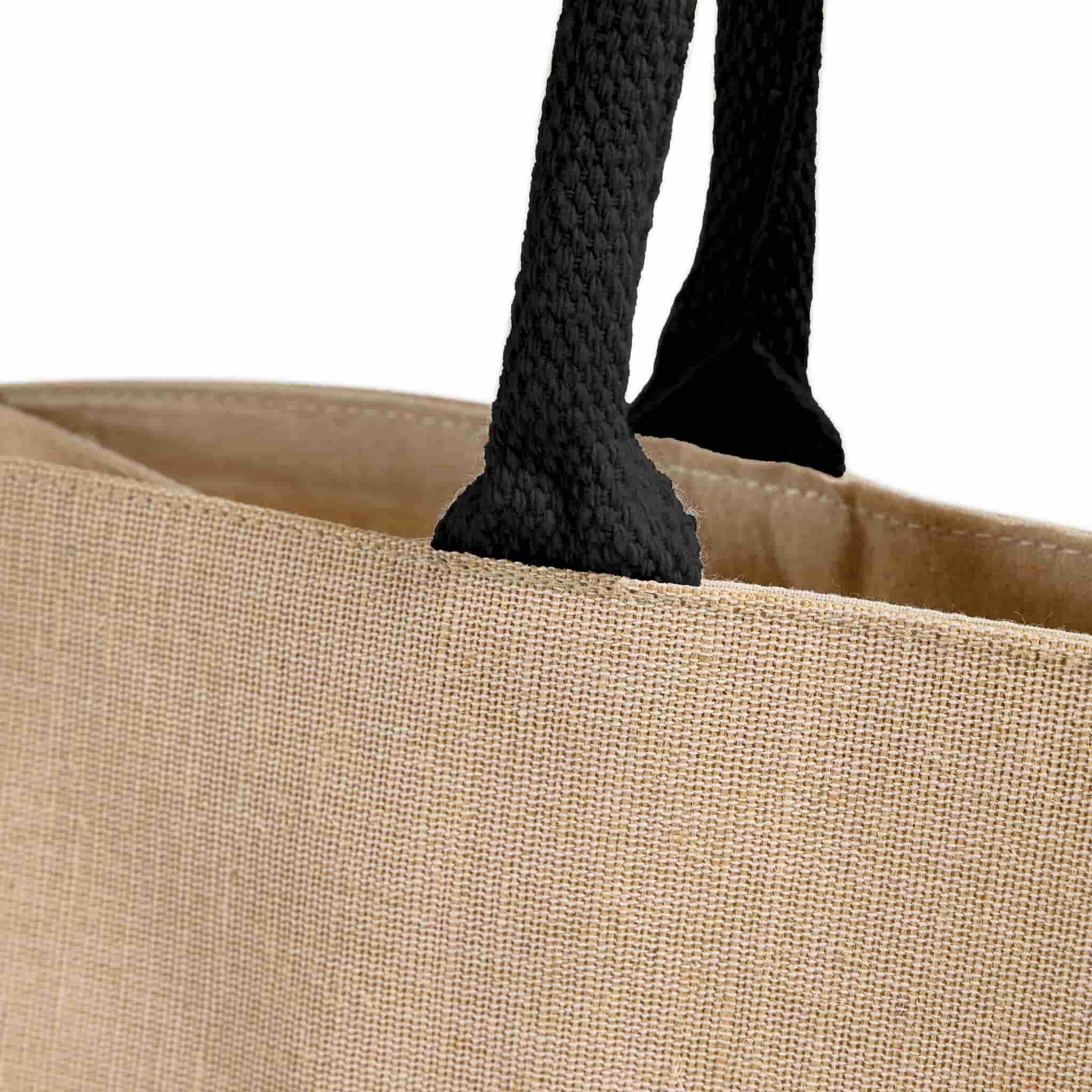 Fasion Juco Tote Bag Bag, custom tote bag with logo imprint 6