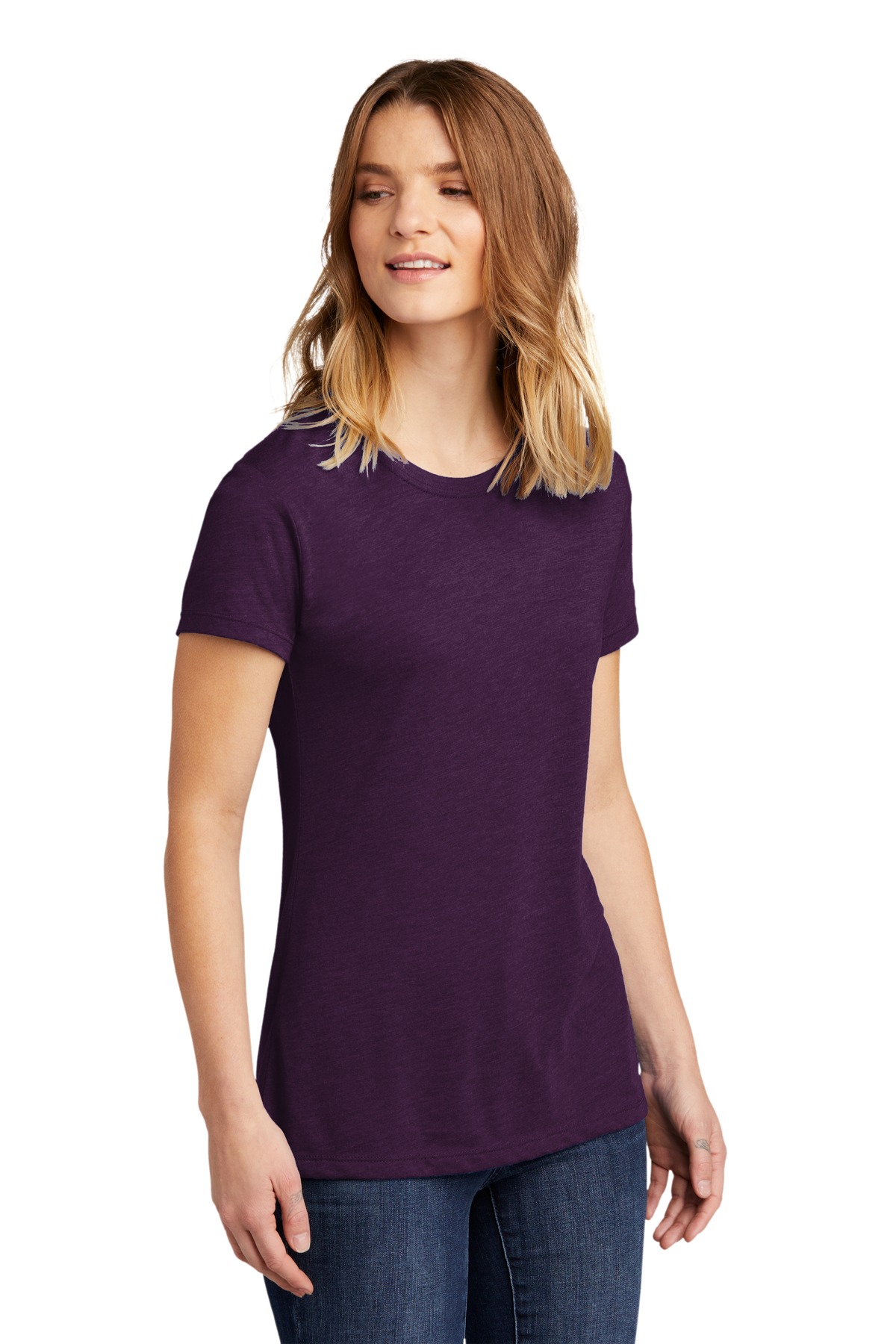 Next Level Apparel Women's CVC Tee. NL6610 45