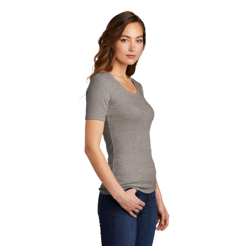 District Women's V.I.T. Rib Scoop Neck Tee 16
