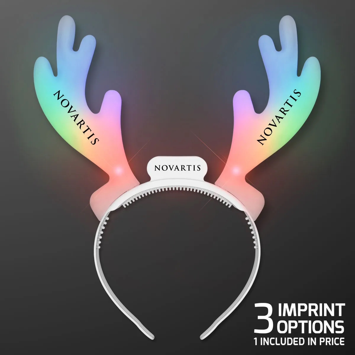 LED Reindeer Antler Headbands 2