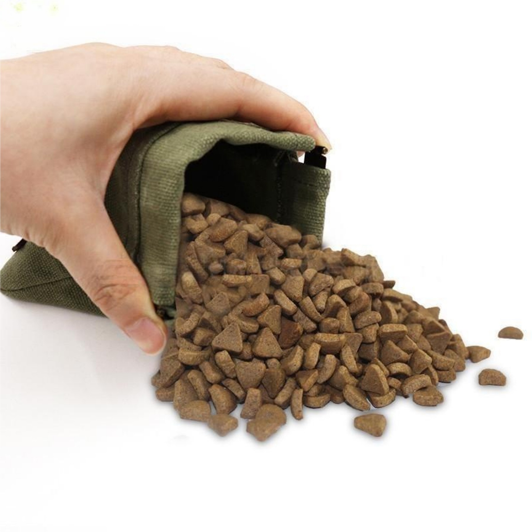 Self-Closing Pet Treat Bag Dog Training Pouch 4