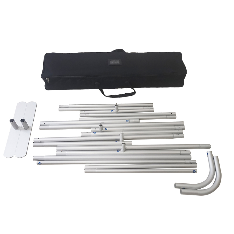 Conference Package, 10' EuroFit Tension Fabric Wall Display and Rectangular SEG Counter Kit 7
