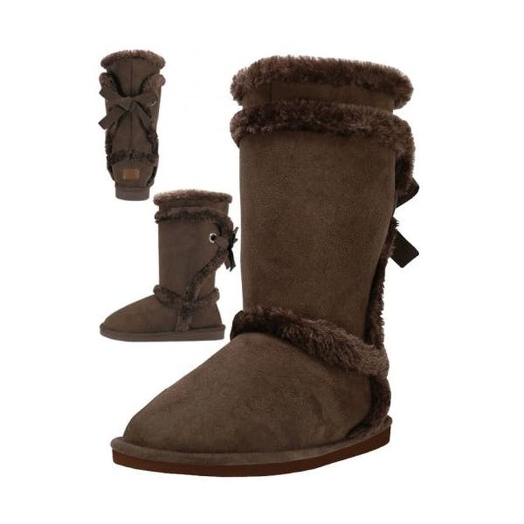 Women's Winter Boots - Brown Sizes 6-11 11" 2