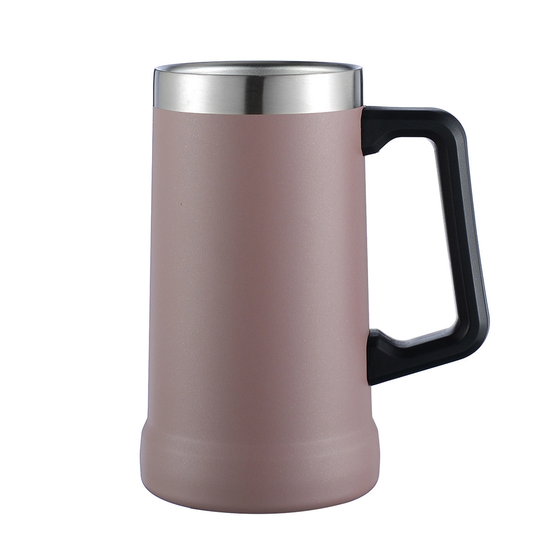 20 Oz Stainless Steel Beer Mug with Handle 18