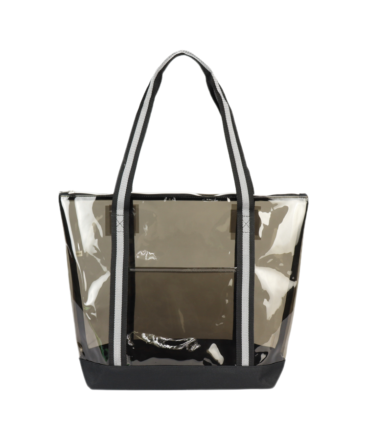 Union Printed - Clear Tote Bag w/ Zipper 3