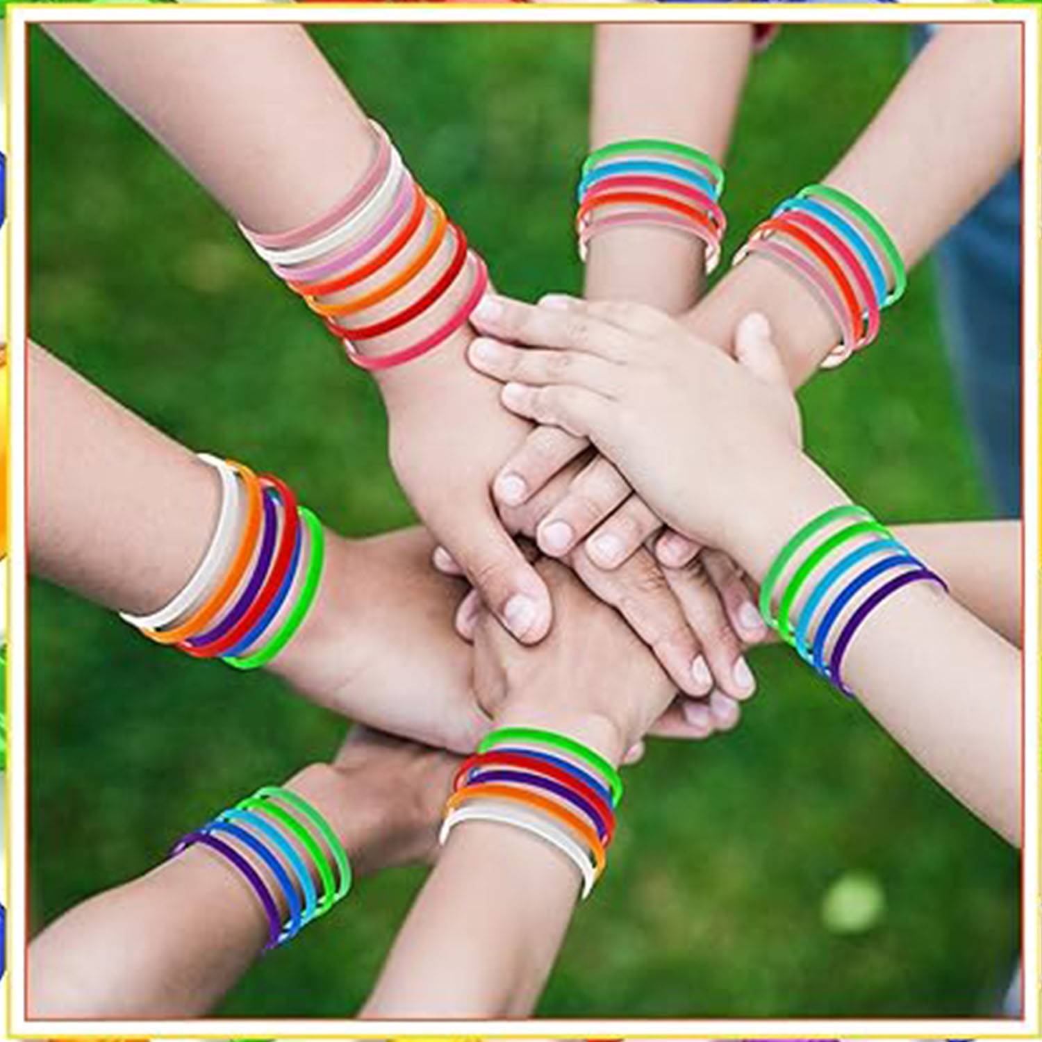 5MM wide silicone luminous bracelet 3