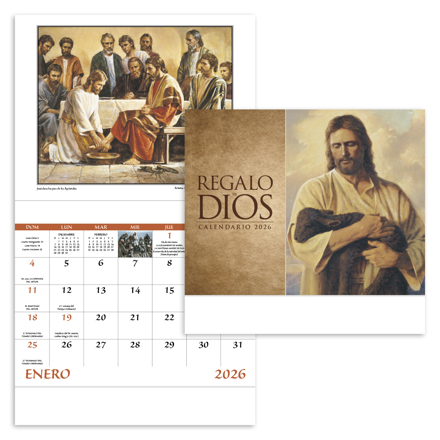 Good Value™ Regalo de Dios - Stapled Calendar 58