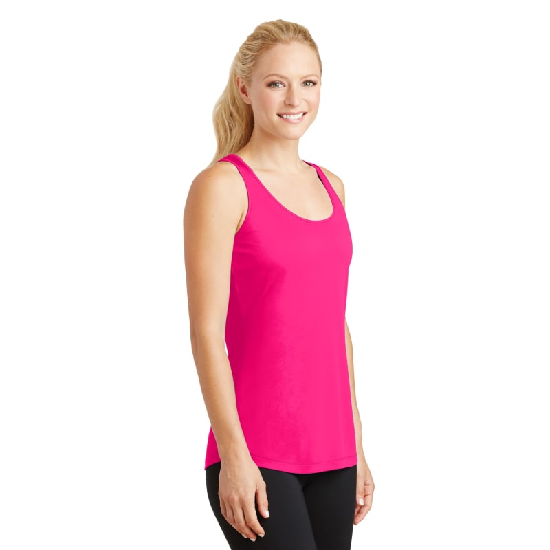 Sport-Tek Women's PosiCharge Competitor Racerback Tank. 4