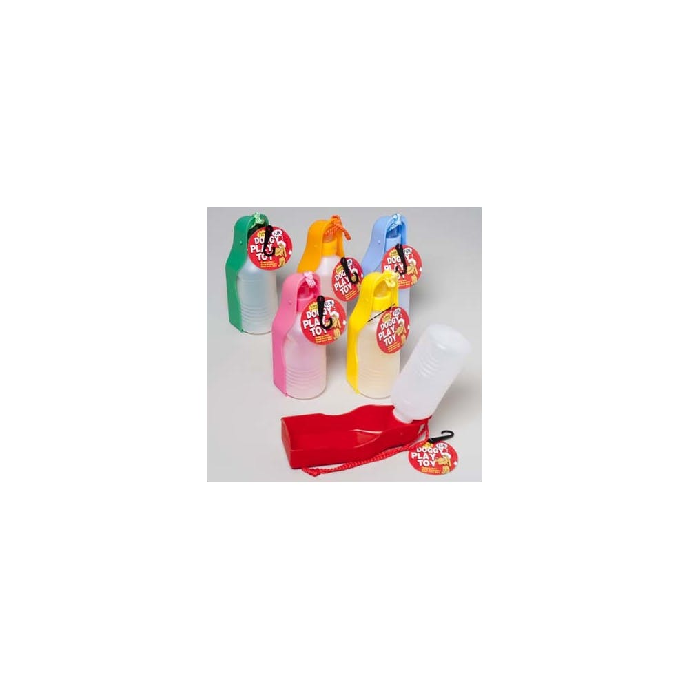 Pet Travel Bottles - Assorted Colors Water Dish 2