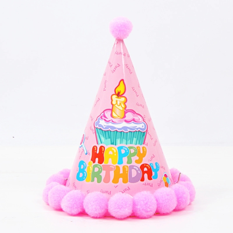 Birthday Party Kids Game Hat & Cake Celebration Decoration 16
