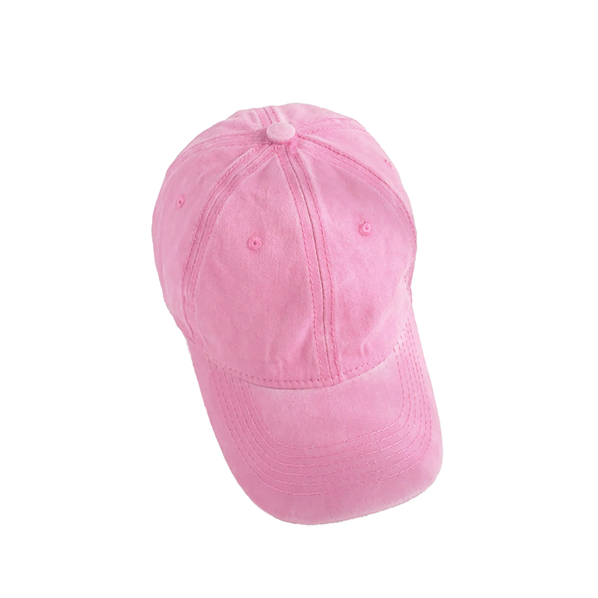 Retro Washed Cotton Baseball Cap for Men and Women 2