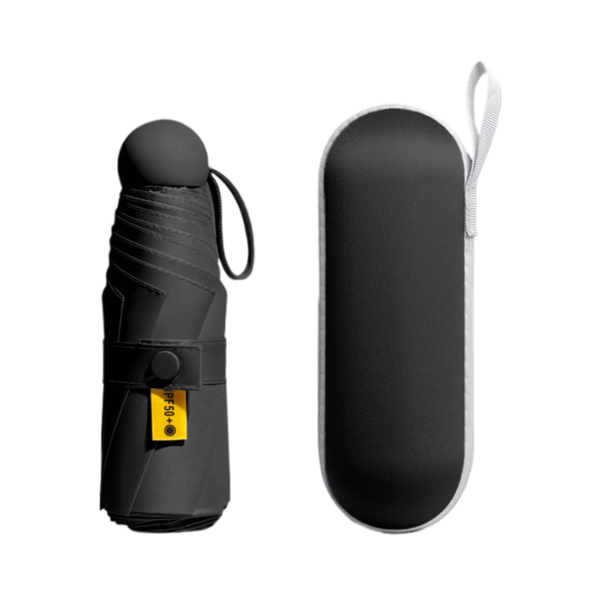 Compact Folding Sun & Rain Umbrella Set 1