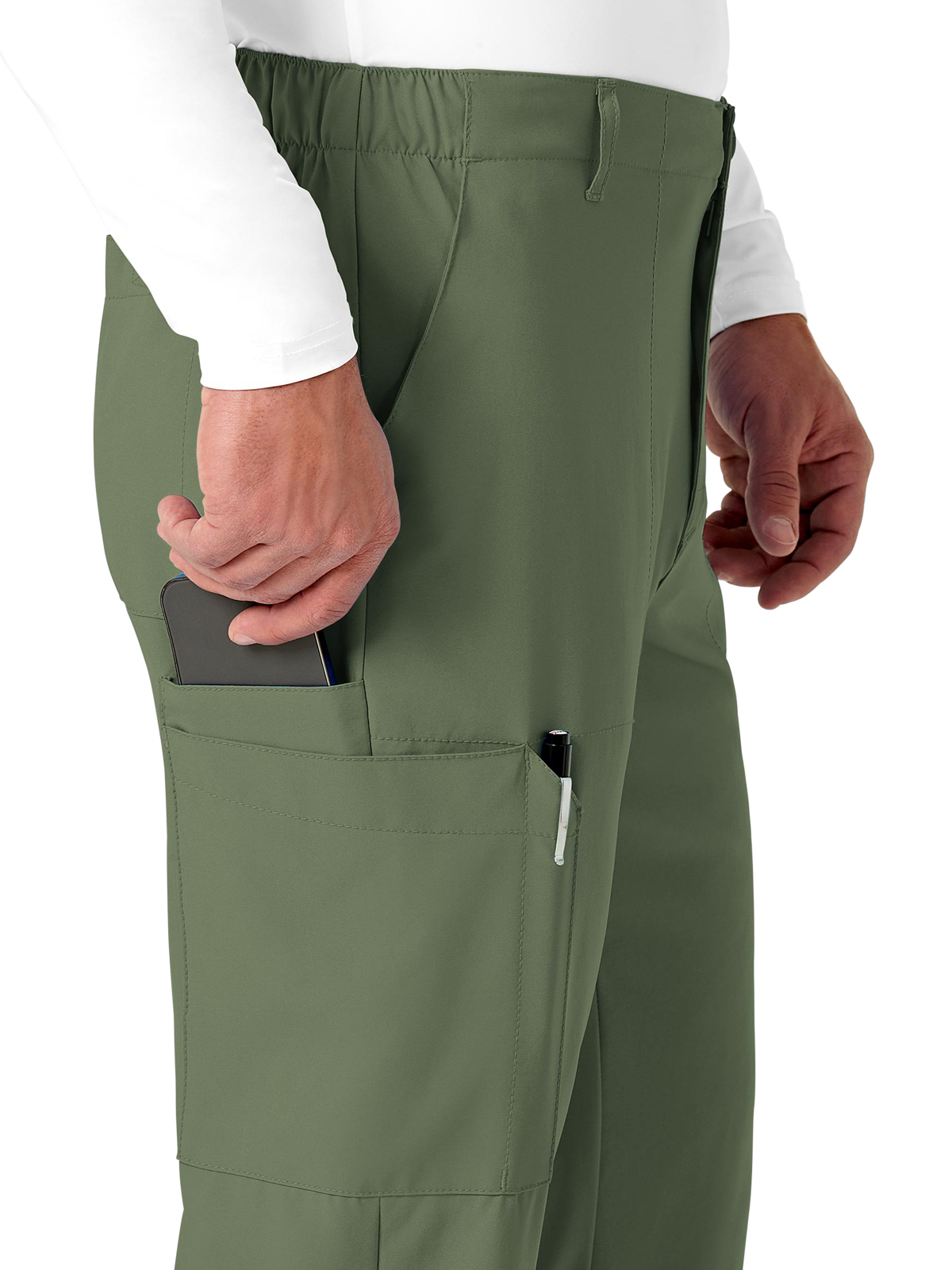 Wink - W123 - Men's Nine-Pocket Flat Front Cargo Pant 27