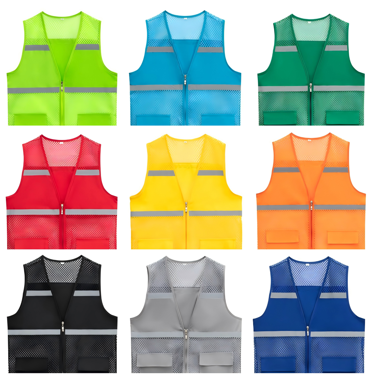Mesh reflective vest 5