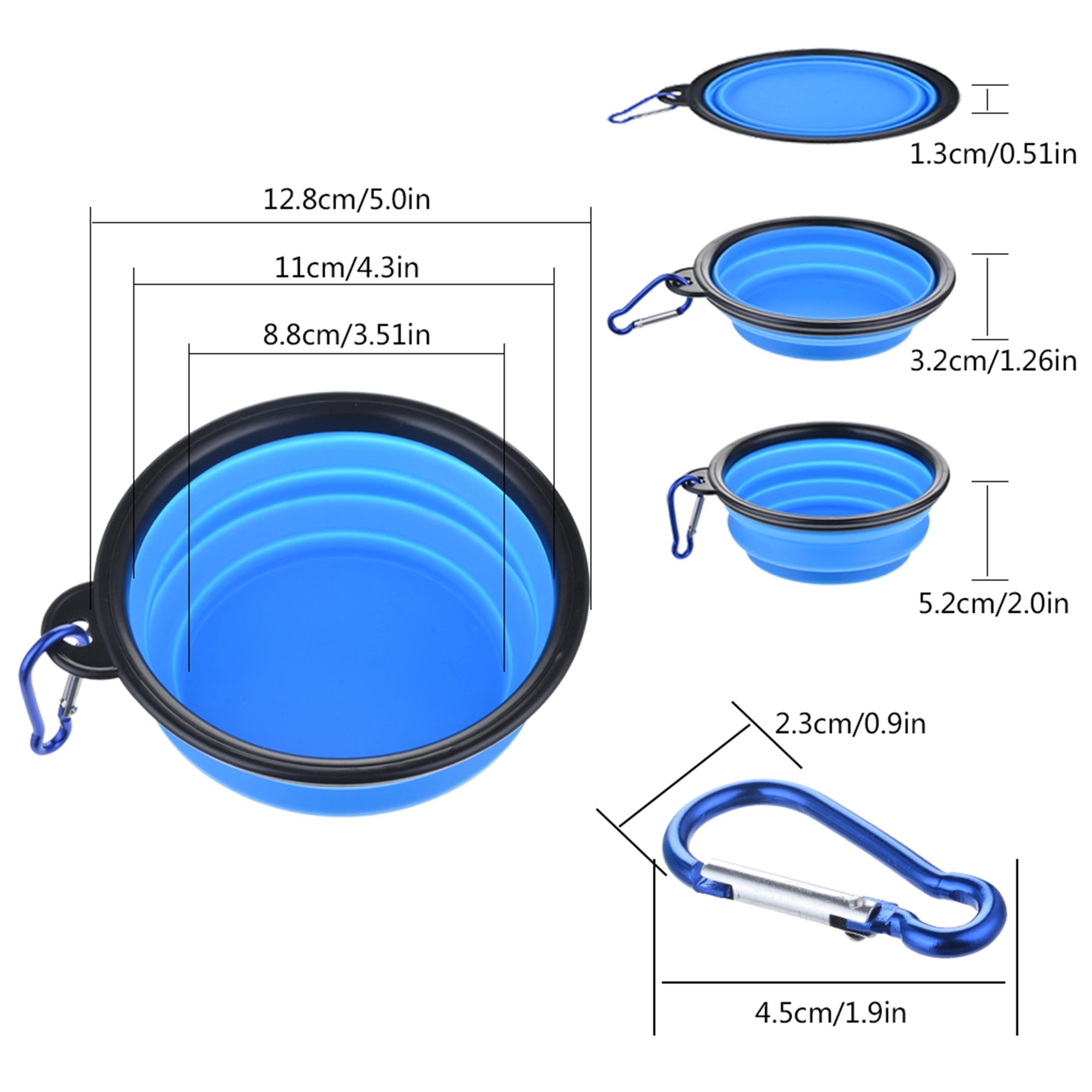 Collapsible Travel Dog Bowl 2