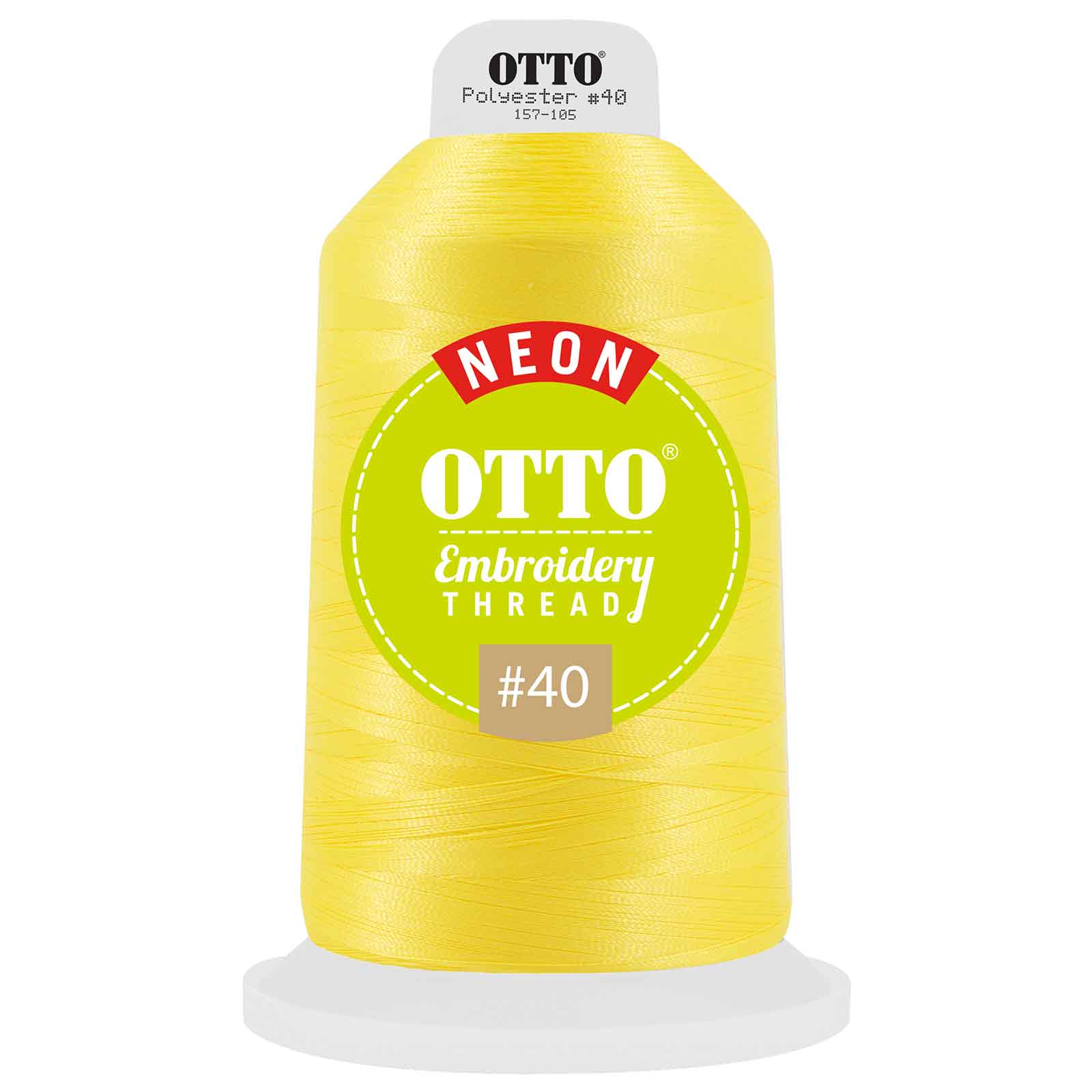 OTTO Embroidery Neon Thread #40 5,500 yd. King Cone 41