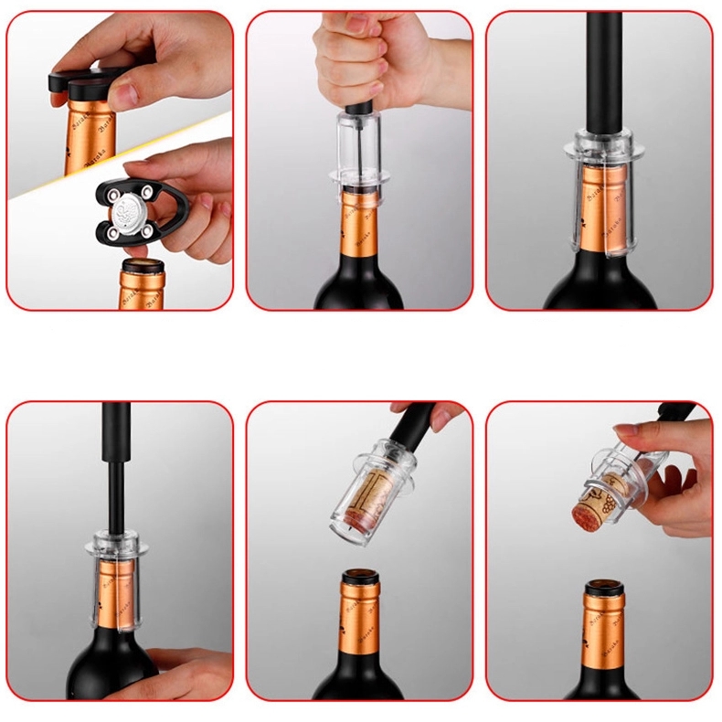 Manual Air Pressure Wine Bottle Opener 2