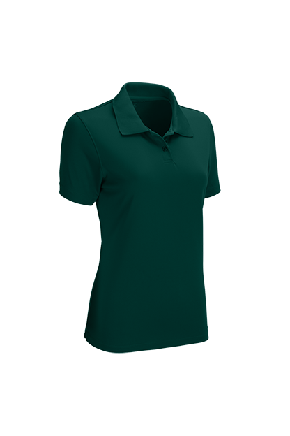 Women's Vansport Omega Solid Mesh Tech Polo 40