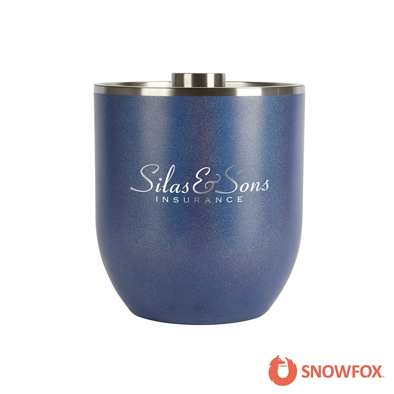 Snowfox® 3L Double Wall Stainless Steel, Vacuum Insulated Ice Bucket 14