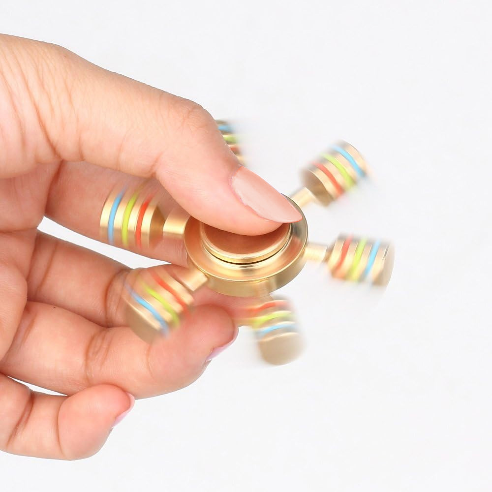 Custom Detachable Hexagonal Rudder Fidget Spinner 3