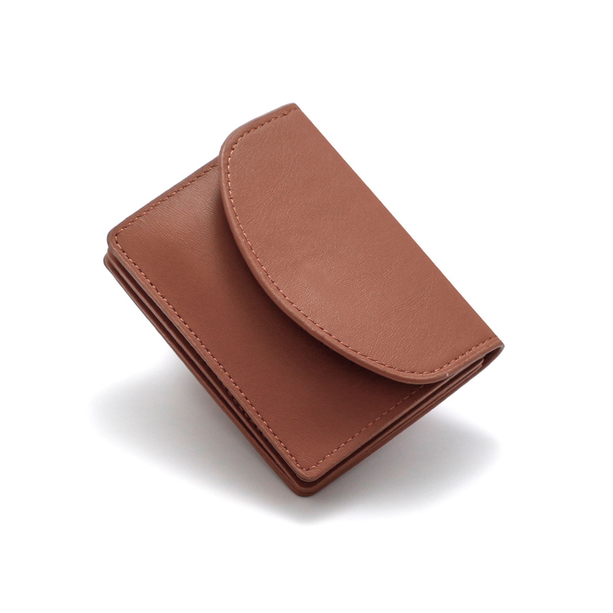 Compact Zipper Wallet Pouch With Card Slot 5