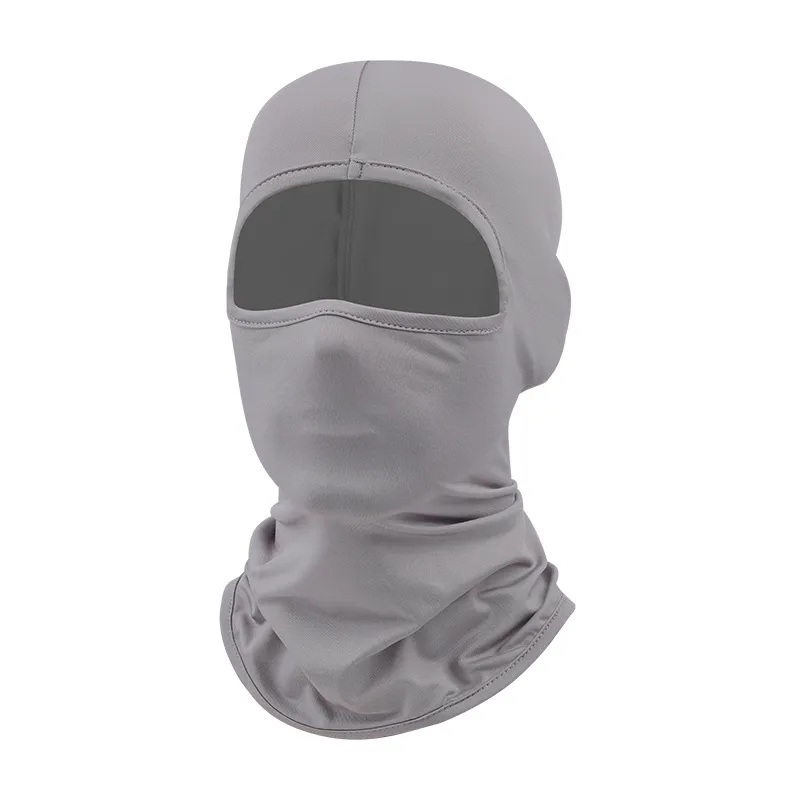 Sunblock Face Mask Windproof Neck Gaiter Cow Silk Made 15