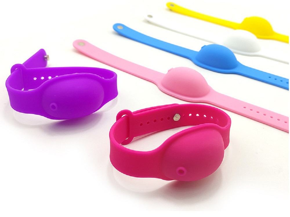 Squeeze Hand Sanitizer Silicone Bracelet 2