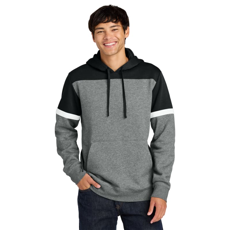 Sport-Tek Drive Fleece Colorblock Hoodie, custom hoodie or sweatshirt with logo imprint 11