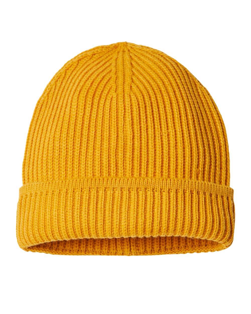 Sustainable Finish Edge Cuffed Beanie - MAPLE 5