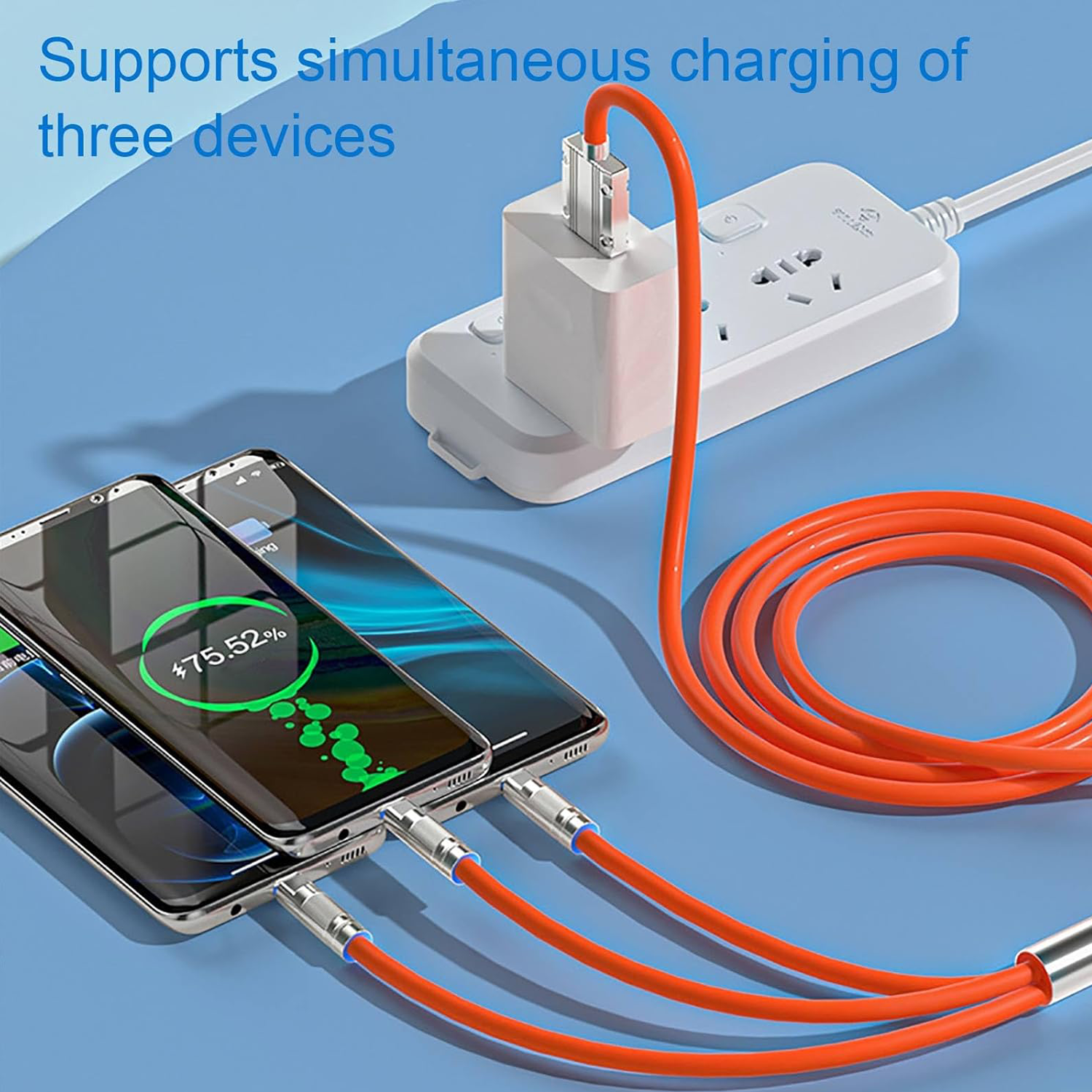 120 W 3 in 1 Charger Cable 5