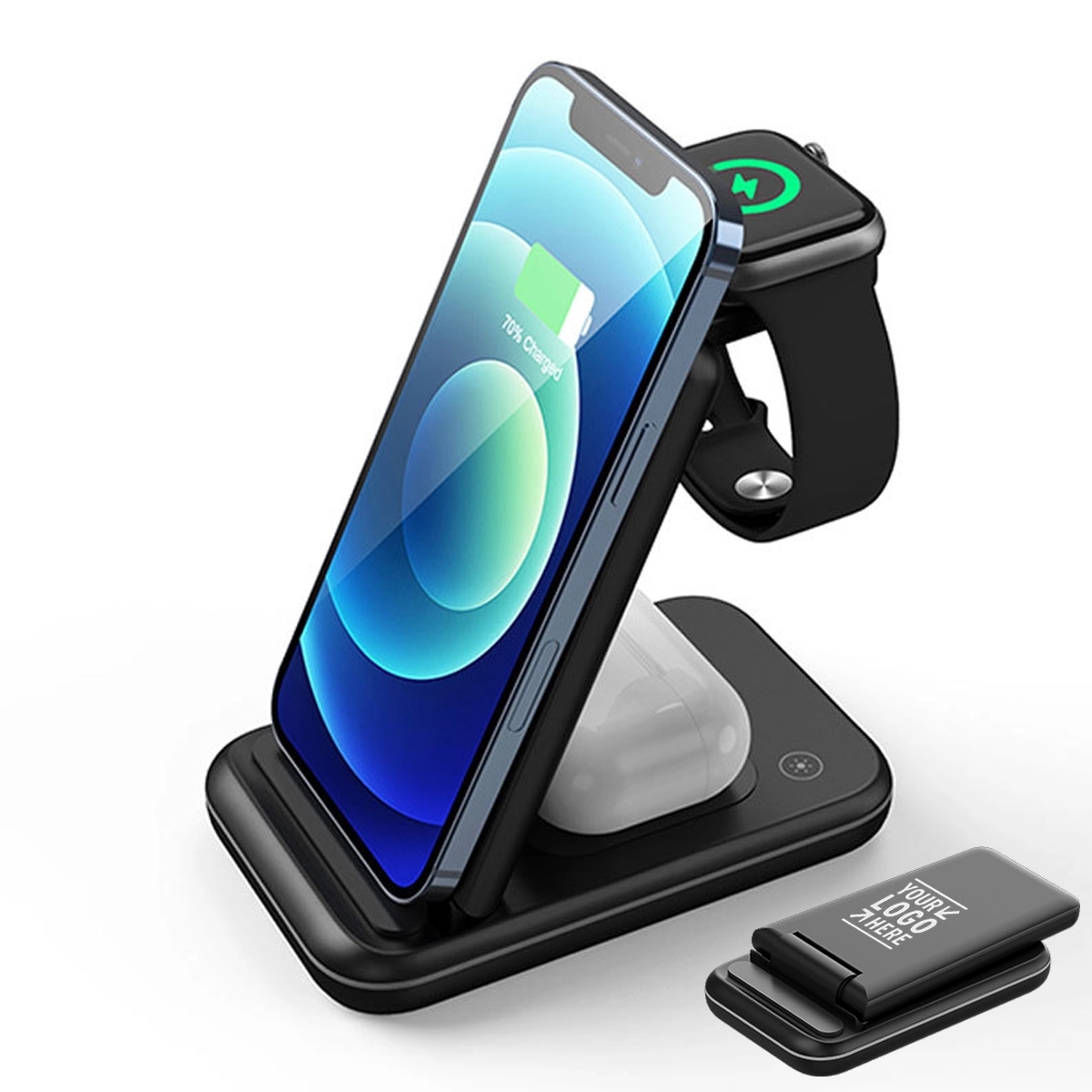 Folding 3-In-1 Wireless Charger 4