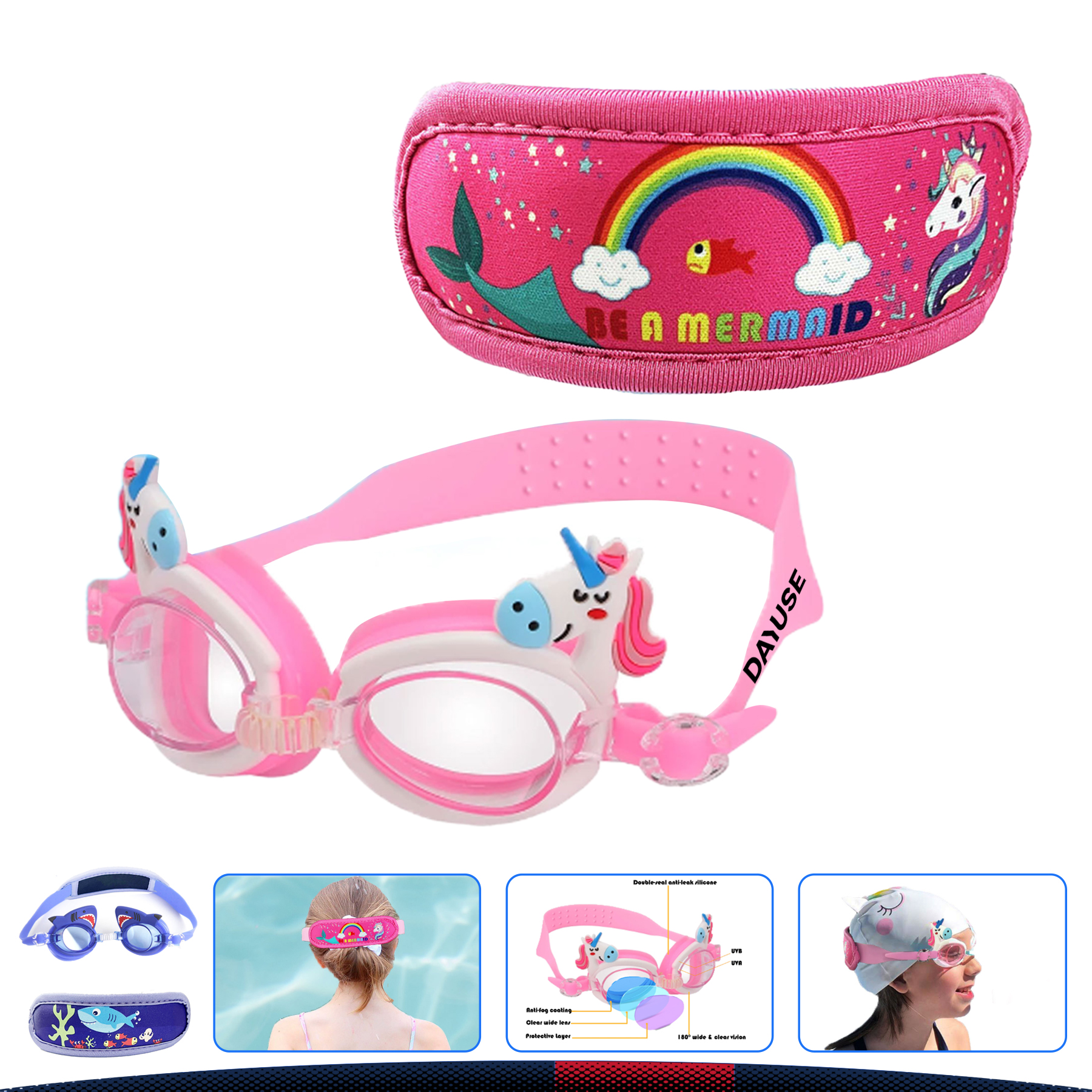 Ferius Kids Swimming Goggles 2
