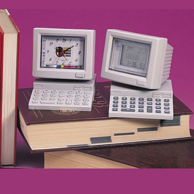 COMPUTER SHAPED MULTIFUNCTION CLOCK 2