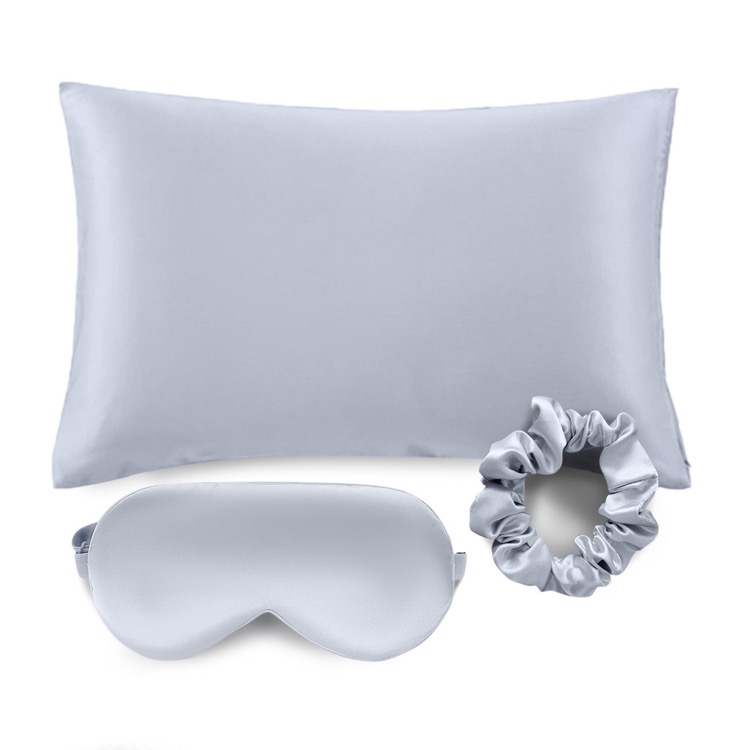Silky Satin Pillow Covers with Hidden Zipper Set Of 3 8