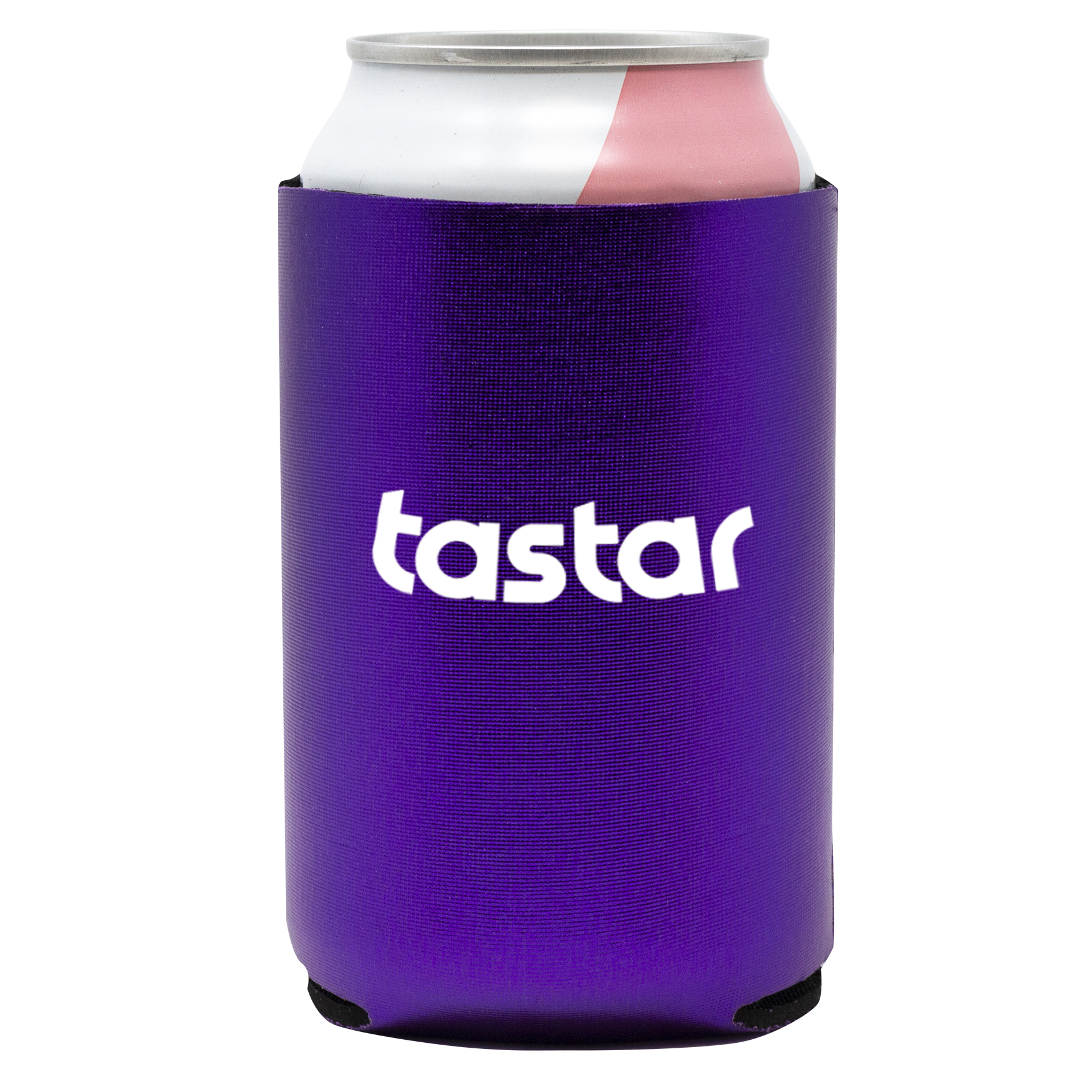 Metallic Neoprene Collapsible can cooler