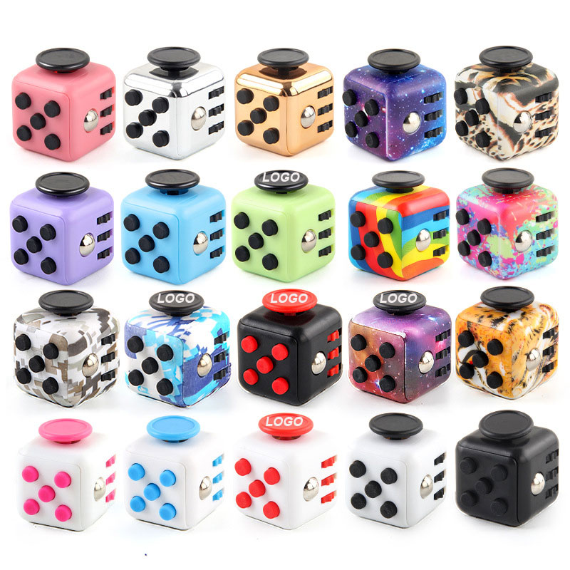 Personalized Cube Dice Fidget Stress Reliever Toy 1