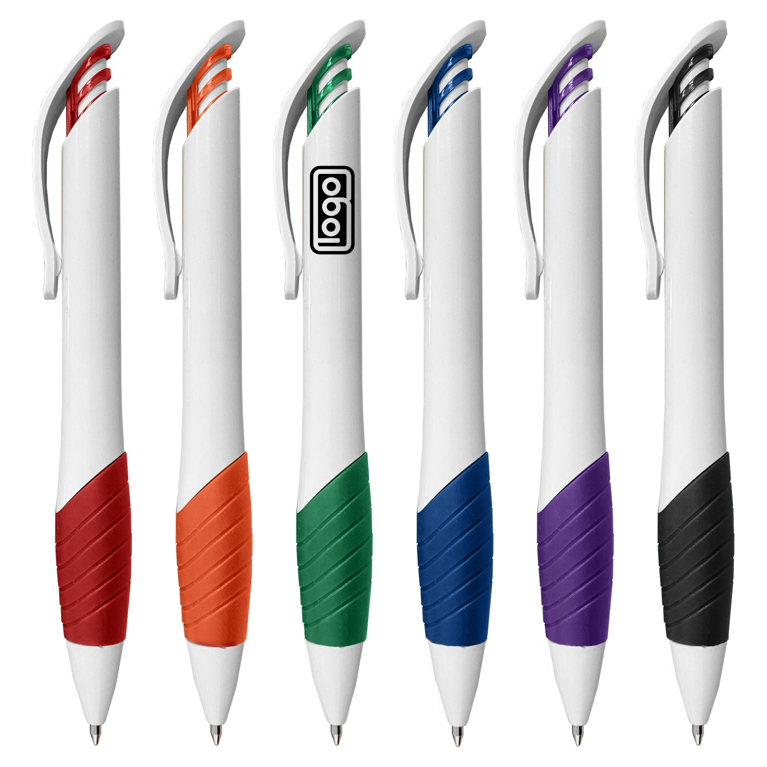 Plastic Retractable Ballpoint Pen 2