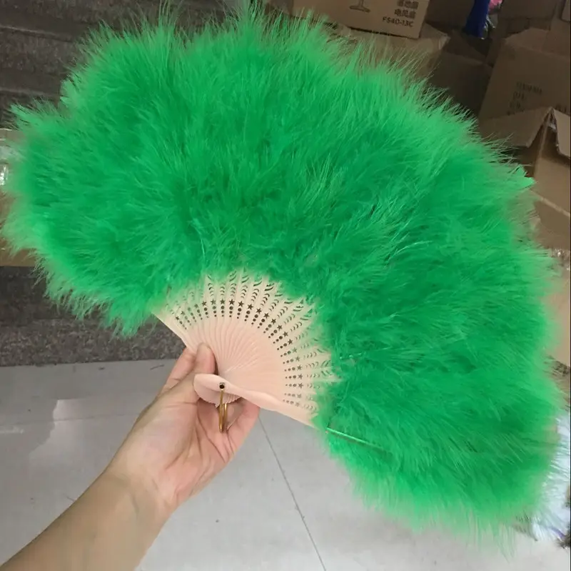 Vintage Folding Flapper Hand Fan 2