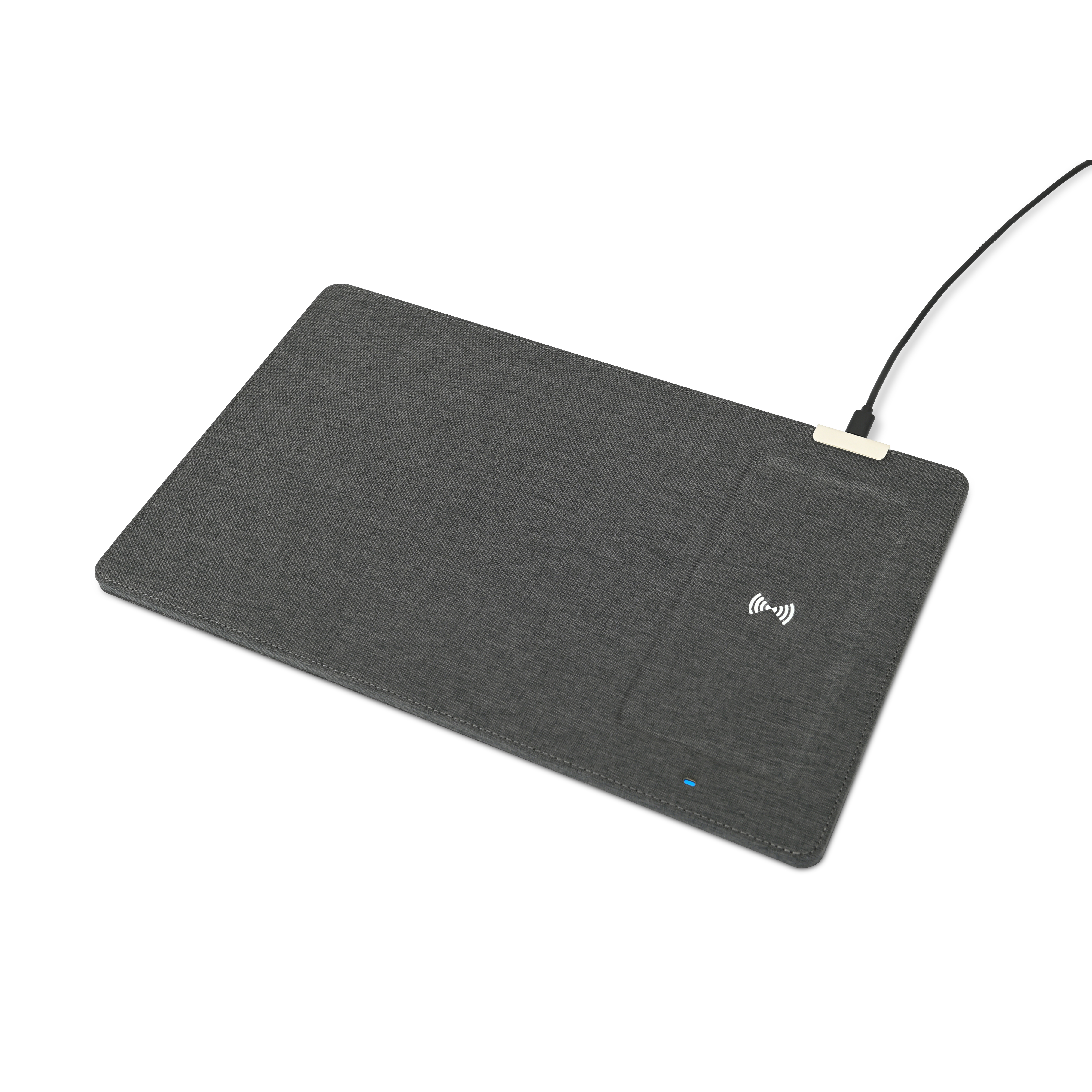 Eden Recycled Polyester Wireless Charging Mouse Pad 8