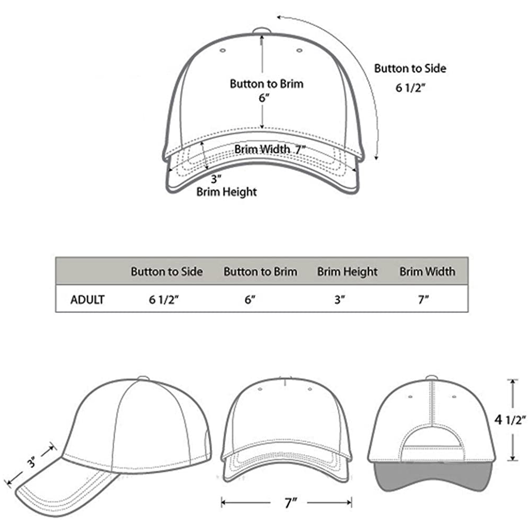 Classic Snapback Cap 2