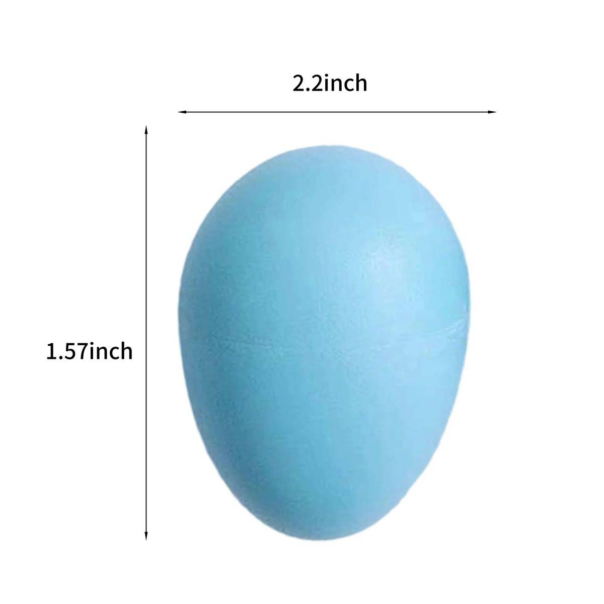 Plastic Egg Shaker Rhythm Instrument Durable 7