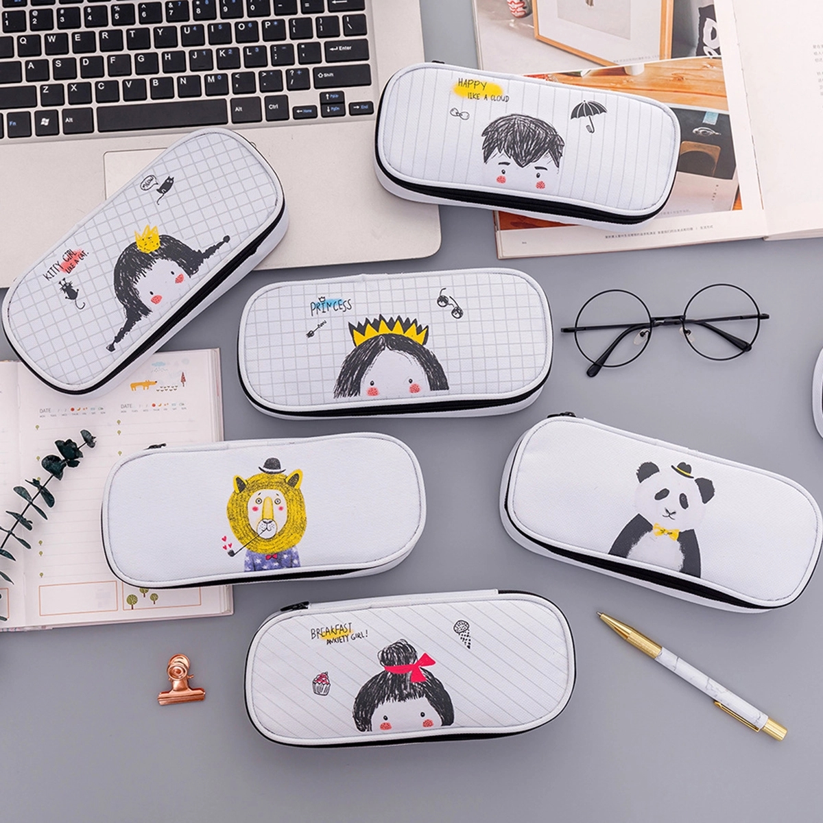 Graffiti Art Pencil Case Canvas Pouch 2