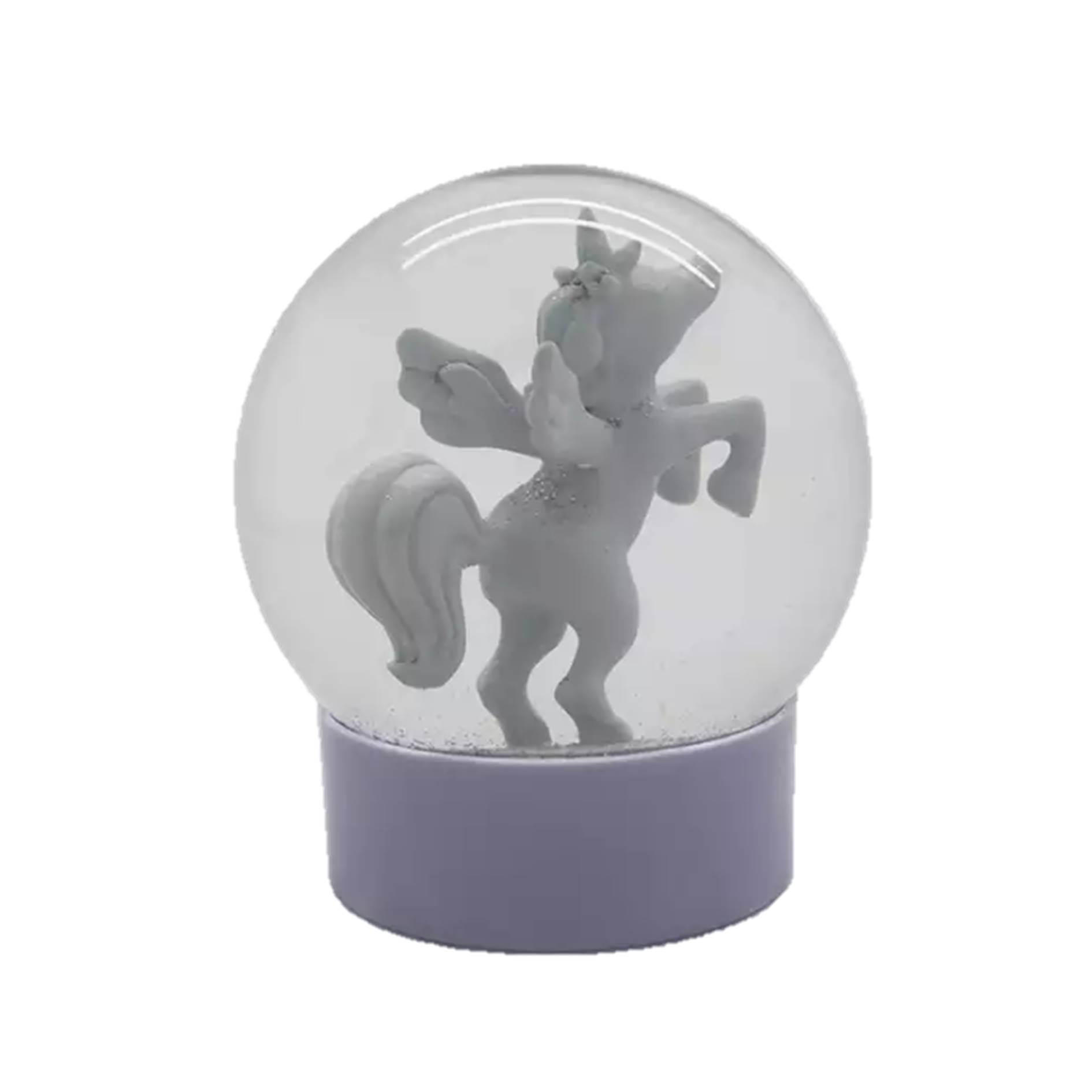 Custom Glass Unicorn Snow Globe 4