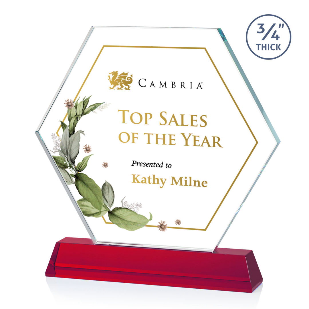 Ralston VividPrint™ Award - Red 2